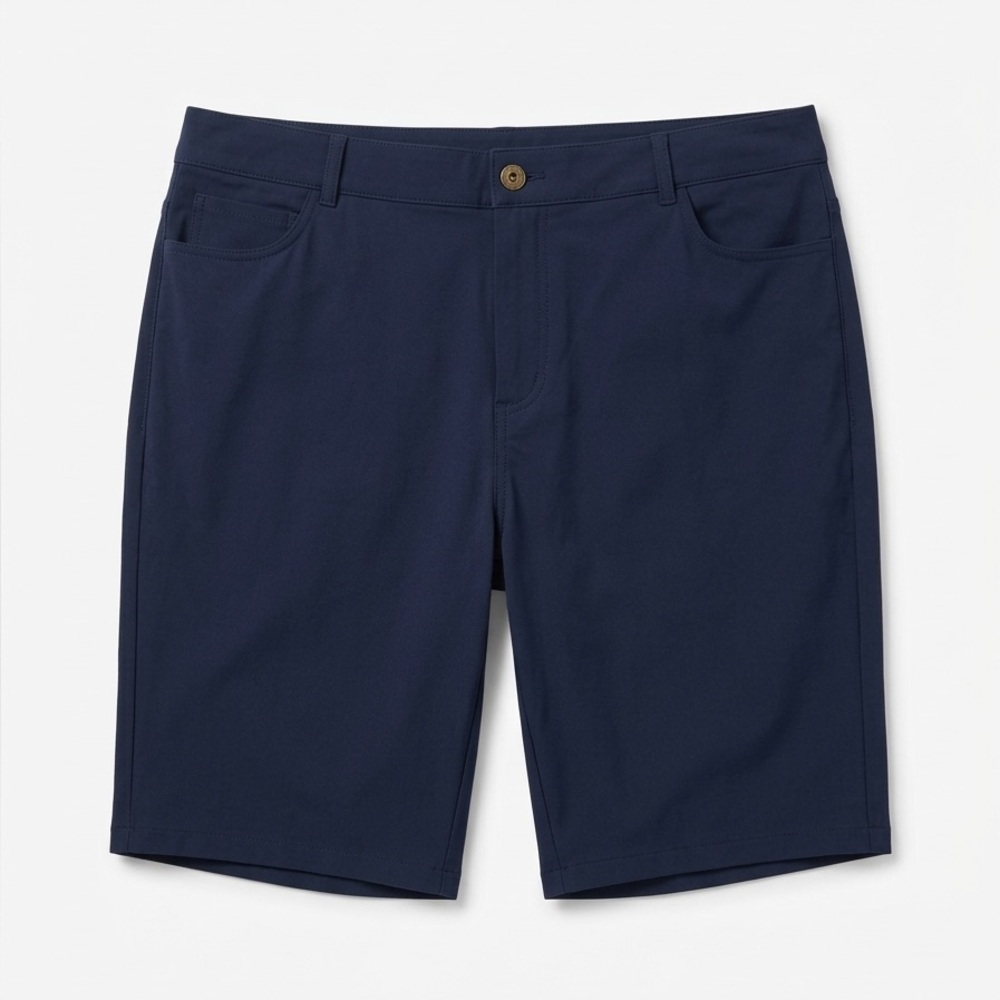 Classic Navy Women's Bermuda Shorts - Picture 2 of 2